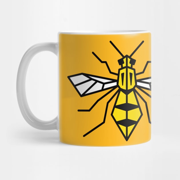 Geometric Honey Bee by Neon-Light